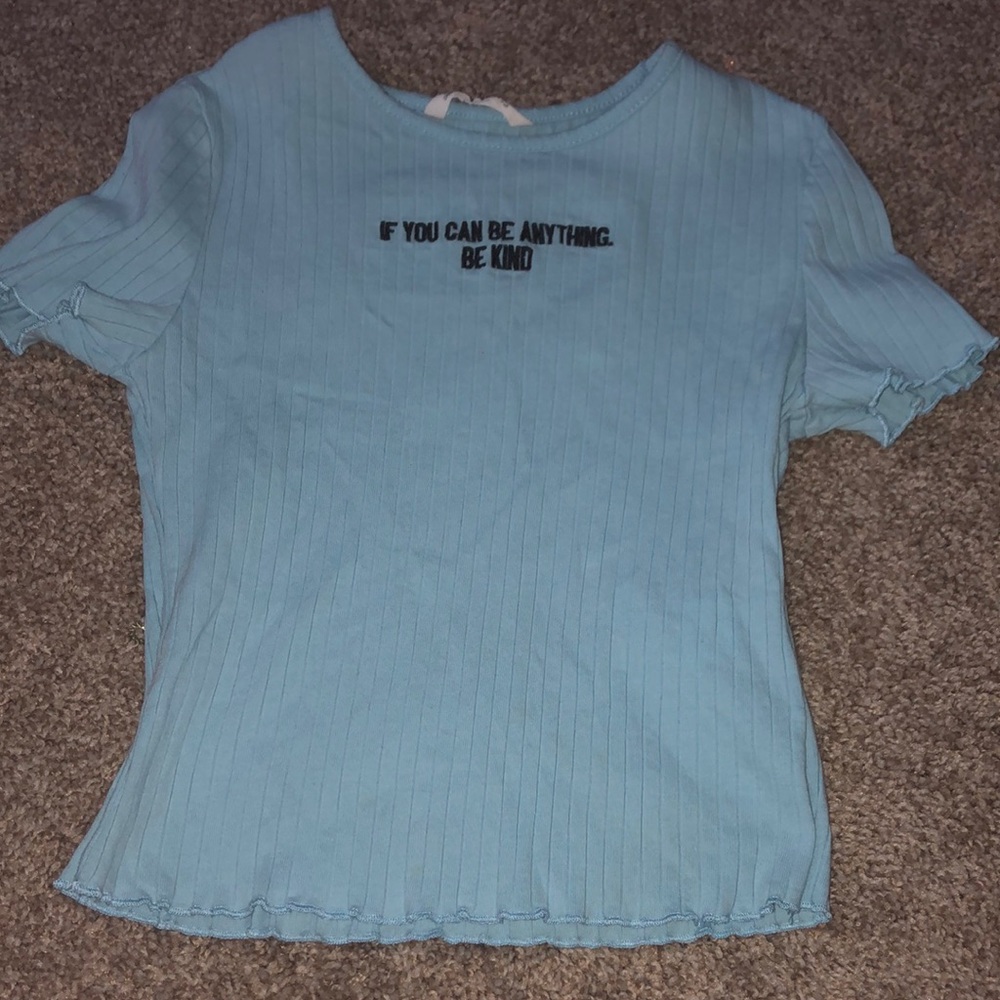 Baby blue tshirt